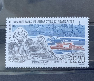 Teritoriul Sudic si Antarctic Francez (TAAF) 1999 Vapoare/Cercetare/Geologie,1v foto
