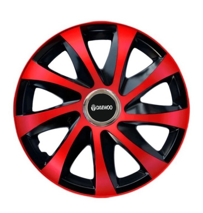 Set 4 capace roti Drift extra red R16 pentru gama Daewoo