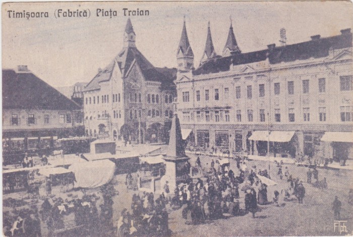 CP Timisoara Fabric Piata Traian ND(1934)
