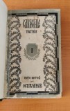 I.L. Caragiale - Teatru (2 vol ) ediție critică de Octav Minar (Ed. Socec 1924)