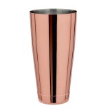 Boston Cocktail shaker - Baza, oțel inoxidabil 304 - Aspect de cupru, 28 oz