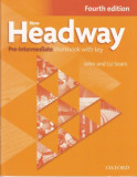 New Headway Pre-Intermediate Workbook with key &ndash; Fourth edition - John Soars