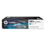 HP original ink L0R13A, HP 981Y, cyan, 16000str., 185ml, extra high capacity