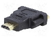 Cablu {{Tip cablu de conectare}}, DVI-I (24+5) soclu, HDMI mufa, {{Lungime cablu}}, {{Culoare izola&amp;amp;#355;ie}}, AKYGA - AK-AD-02 foto