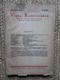 VIATA ROMANEASCA 1944 ANUL XXXVI DECEMBRIE