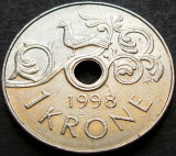 Cumpara ieftin Moneda 1 COROANA - NORVEGIA, anul 1998 *cod 797 B, Europa