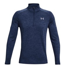 Bluza sport pentru barbati Under Armour Tech 2.0 1 2 Zip, albastru Academy, 2XL - OUTLET