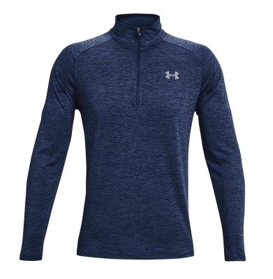 Bluza sport pentru barbati Under Armour Tech 2.0 1 2 Zip, albastru Academy, 2XL - OUTLET foto