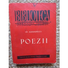 Gr. Alexandrescu - Poezii