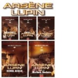 Pachet 5 carti Arsene Lupin - Maurice Leblanc