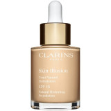 Cumpara ieftin Clarins Skin Illusion Natural Hydrating Foundation makeup radiant cu hidratare SPF 15 culoare 101W Linen 30 ml