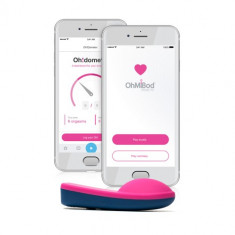 Vibratoare cu telecomanda - OhMiBod blueMotion NEX 1 (generatia 2) Vibrator cu Control prin Aplicatie si Chilotei