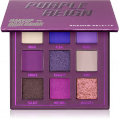 Makeup Obsession Mini Palette paletă cu farduri de ochi culoare Purple Reign 0,38 g