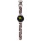 Curea pentru Samsung Watch 4/5, Huawei Watch GT 3 (42mm)/GT 3 Pro (43mm) - Hello Kitty Strap Silicone Tags Graffiti (HKUWMSDGPTP) - Pink