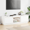 Comoda TV, alb, 140x35x40 cm, lemn masiv de pin GartenMobel Dekor, vidaXL
