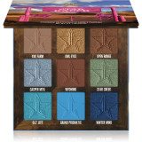 Jeffree Star Cosmetics Star Ranch Mini paletă cu farduri de ochi 9x1,5 g