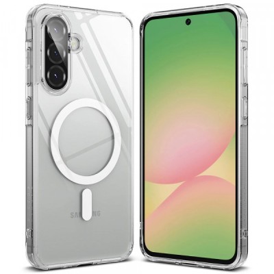 Husa MagSafe pentru Samsung Galaxy A56 A566 / A36 A366, Ringke, Fusion, Transparenta foto