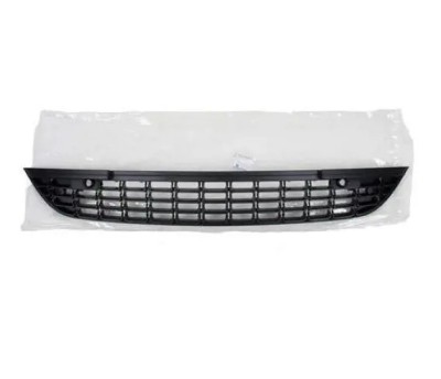 Grila bara protectie, spoiler Opel Astra J, 09.2009-, montare fata, centrala, cu gauri pentru senzori de asistenta la parcarea, RapidAuto foto