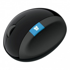 Mouse microsoft sculpt ergonomic wireless for business negru foto