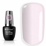 Silcare Top Coat Velvet Bling No Wipe 9ml, Oja Semipermanenta, Luciu Intens, Uscare UV/LED