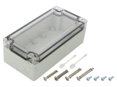 Carcasă gri accesoriu kit evaluare MIKROE foto