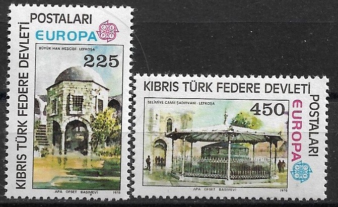 C531 - Cipru turc 1978 - Europa 2v. neuzat,perfecta stare