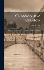 Grammatica Ebraica: Ragionata Ed Elementi Di Grammatica Caldaico-rabbinica foto