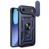 Husa iPhone 17 Air protectie camera Asteroid GSM CamShield Series, albastru