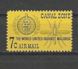Canal Zone 1962 - Eradicarea malariei, neuzat