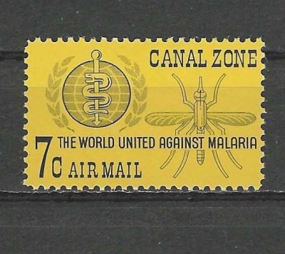 Canal Zone 1962 - Eradicarea malariei, neuzat foto