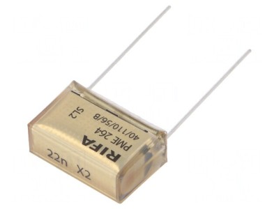 Condensator de H&amp;acirc;rtie X2 22nF 660VAC 20.3mm &amp;plusmn;20% THT PME264 foto