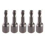 Set 5 biti cu tubulara 10 mm x 48 mm Top Master Pro TMP