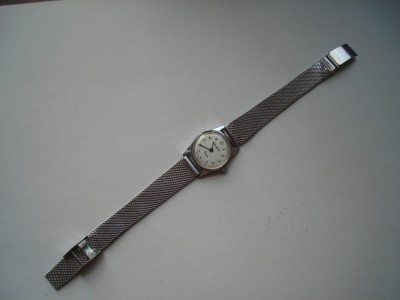 Ceas dame quartz german Glashutte, defect, pentru piese de schimb foto