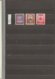 ROMANIA 1952 LP 296 ZIUA INTERNATIONALA A FEMEII SERIE MNH NESTAMPILATA