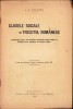 Clasele sociale &icirc;n trecutul rom&acirc;nesc - I.C. Filitti, 1925, Sociologie, București - Carte veche