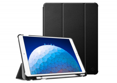 Husa FINTIE pentru iPad Air a 3-a generatie (2019) iPad Pro 10,5 inchi (2017), neagra - RESIGILAT foto