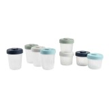 Set 8 recipiente hrana Beaba 4x150, 4x250 ml