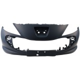 Bara fata Peugeot 206+ (2_), 04.2009-2012, parte montare, fara suport numar, cu gauri proiectoare, grunduita, 57200710, Aftermarket, Rapid