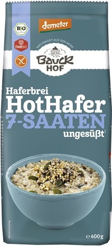 Terci de Ovaz cu 7 Tipuri de Seminte Fara Gluten Bio 400gr Bauck Hof