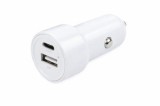 &Icirc;ncărcător Auto USB A &amp; USB‑C 20W