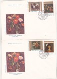 bnk fil FDC - Reproduceri de arta contemporana Corneliu Baba 1983