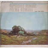 Disc vinil, LP. RAPSODIILE ROMANE; POEMA ROMANA-GEORGE ENESCU-264259