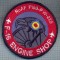 AX 1198 EMBLEMA AVIATIE - F-16 ENGINE SHOP-ROAF F 100-PW-220-PENTRU COLECTIONARI