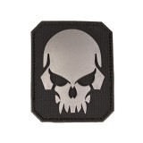 Patch PVC SKULL 3D Mil-Tec Negru