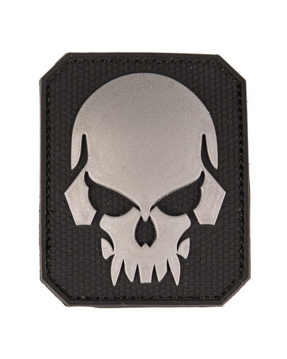Patch PVC SKULL 3D PATCH Mil-Tec Negru
