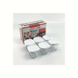 Vas pentru iaurt 6 bucăți, aparat de &icirc;nghețată TEFAL XF1001E1 XF100110 Original