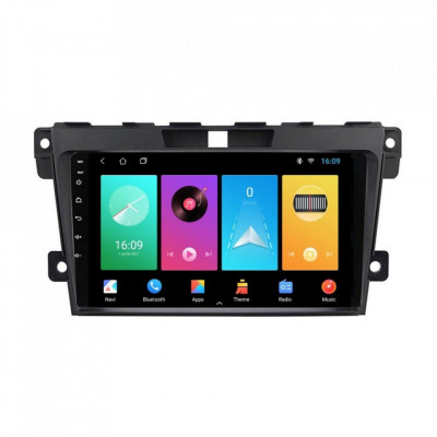 Navigatie dedicata cu Android Mazda CX-7 2006 - 2015, 1GB RAM, Radio GPS Dual foto