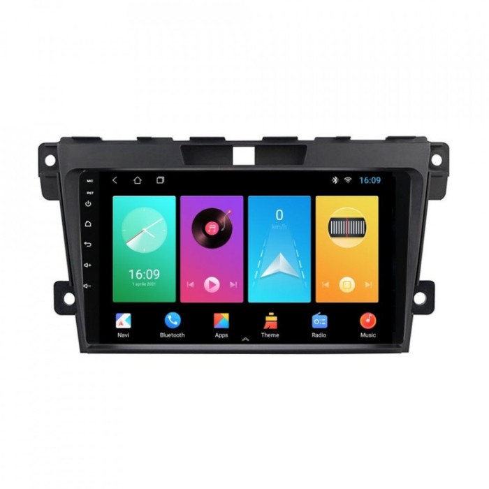 Navigatie dedicata cu Android Mazda CX-7 2006 - 2015, 1GB RAM, Radio GPS Dual