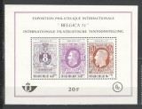 Belgia.1969 Expozitia filatelica BELGICA-Bl. MB.112