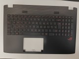 Carcasa superioara cu tastatura palmrest Laptop, Asus, ROG G552J, G552JX, G552V, G552VL, G552VX, G552VW, 90NB09I3-R31UK0, 13NB07Z1AP0231, 13NB07Z1AP04